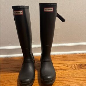Hunter Classic Black Tall Boots